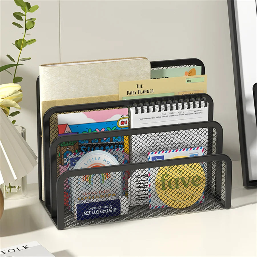Office Object™ 3-Layer Notebook Stand Rack Organizer