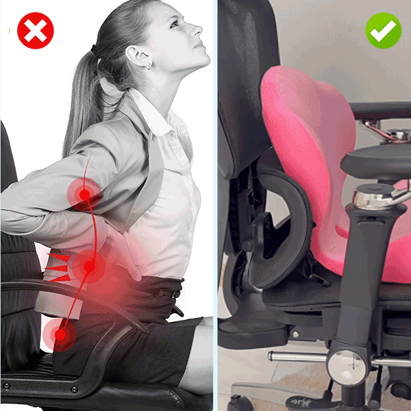 Goodinary® Memory Foam Seat Cushion Contoured Sitting Pad