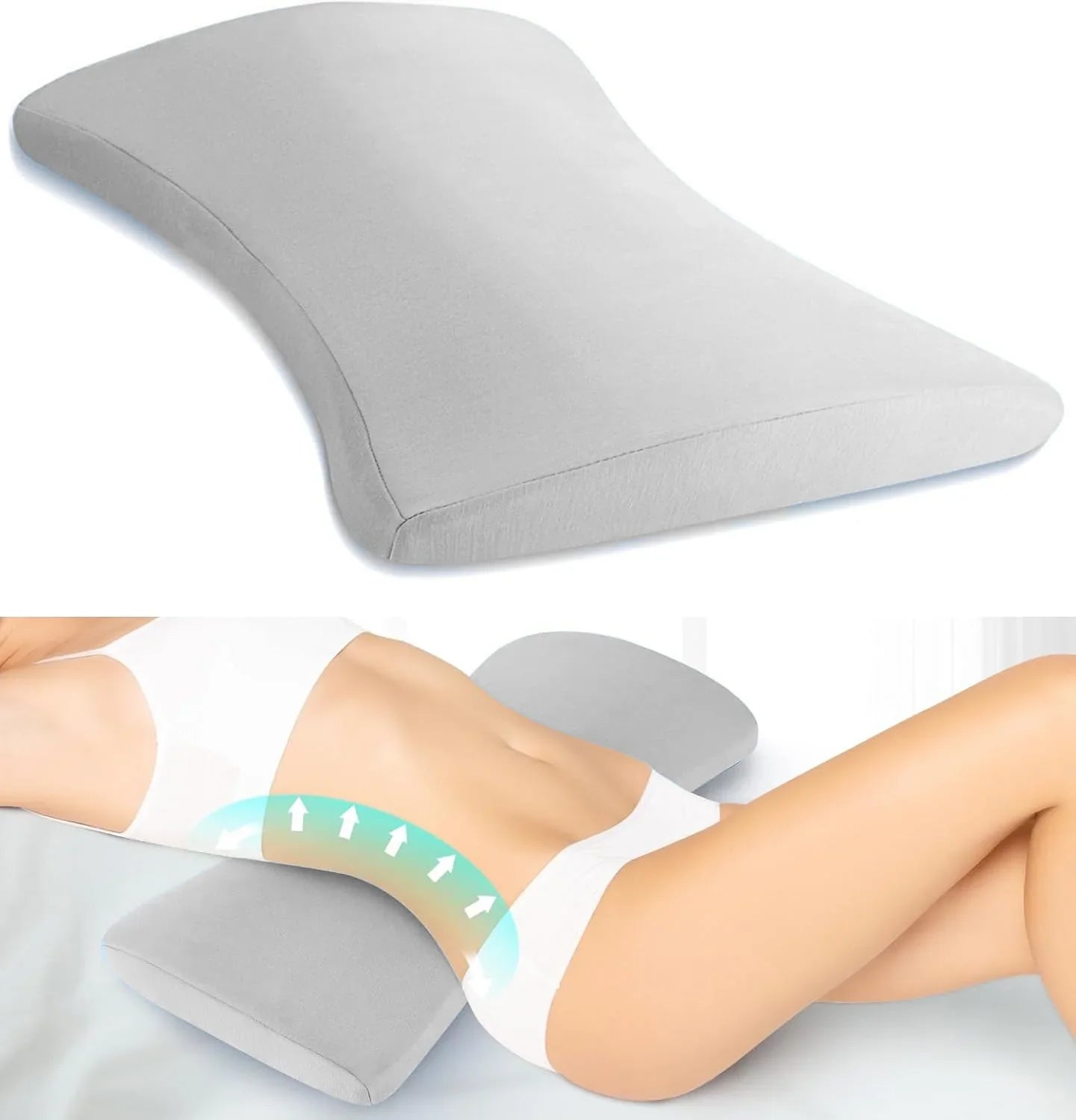 Slumblr® Ergonomic Lumbar Support Pillow