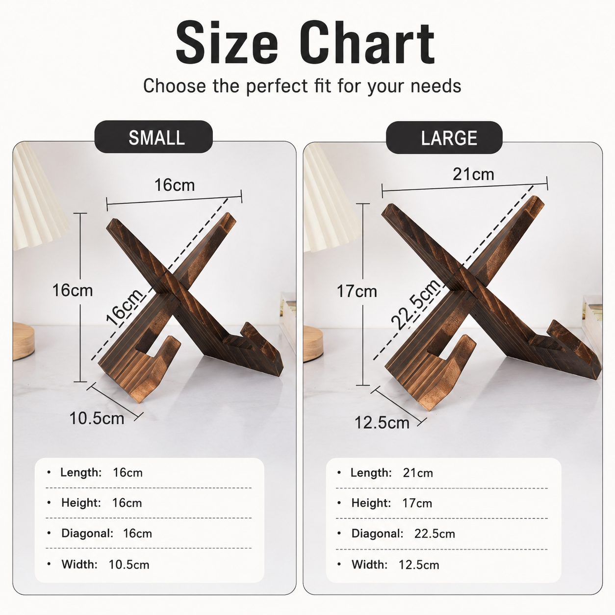 Goodinary® Wooden Cookbook Stand