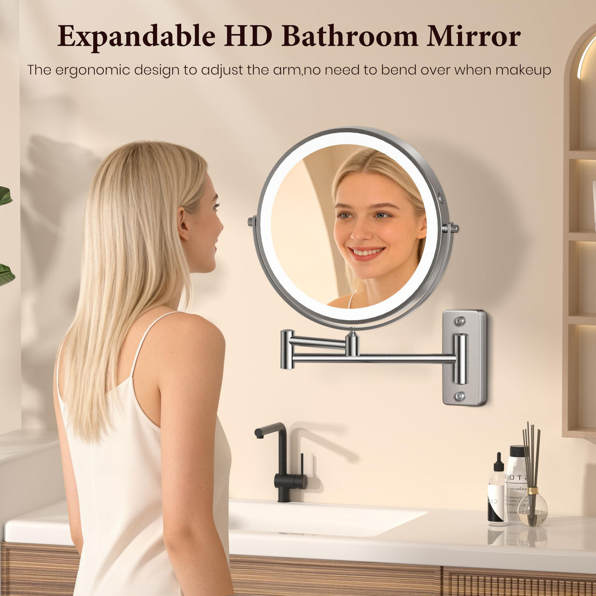 Goodinary® Rechargeable LED Mirror