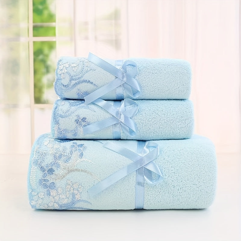 Goodinary® Lace Microfiber Towel Set
