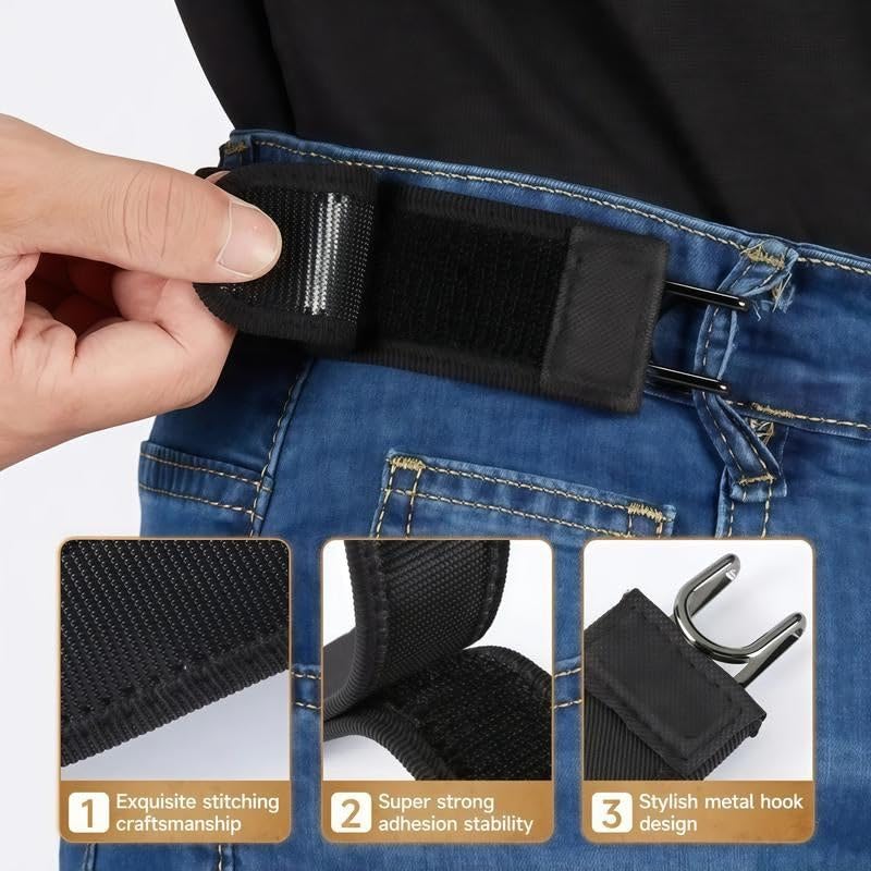 Goodinary® Buckleless Elastic Belt Set