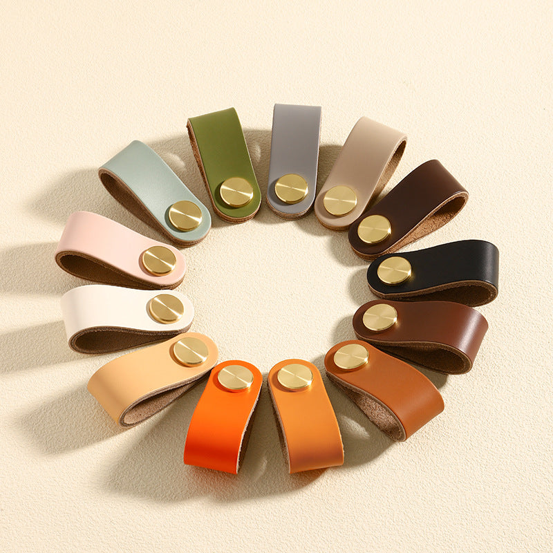 Goodinary® Leather Cable Clips (3 Pcs)