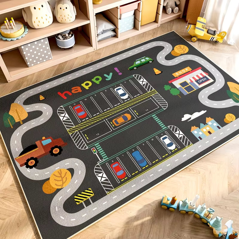 Goodinary® Parking Lot Play Mat Rug