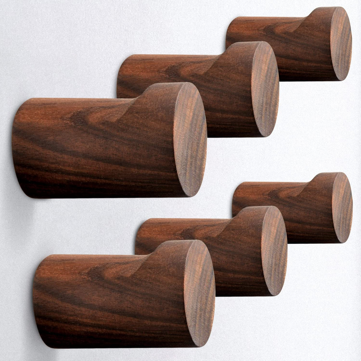 Goodinary® Minimalist Wood Hook (4 Pcs)