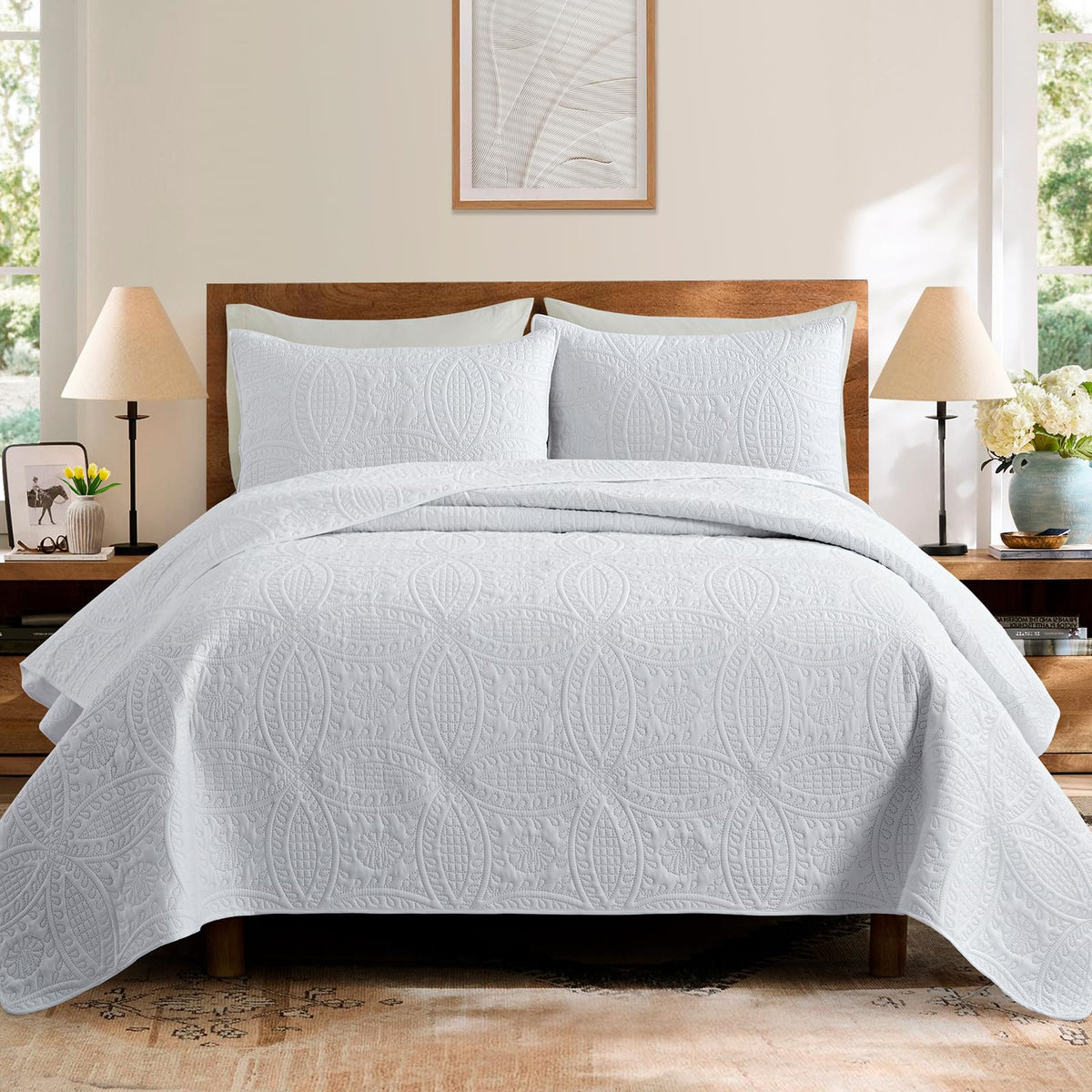 Goodinary® Soft Lightweight Coin Pattern Bedding Set
