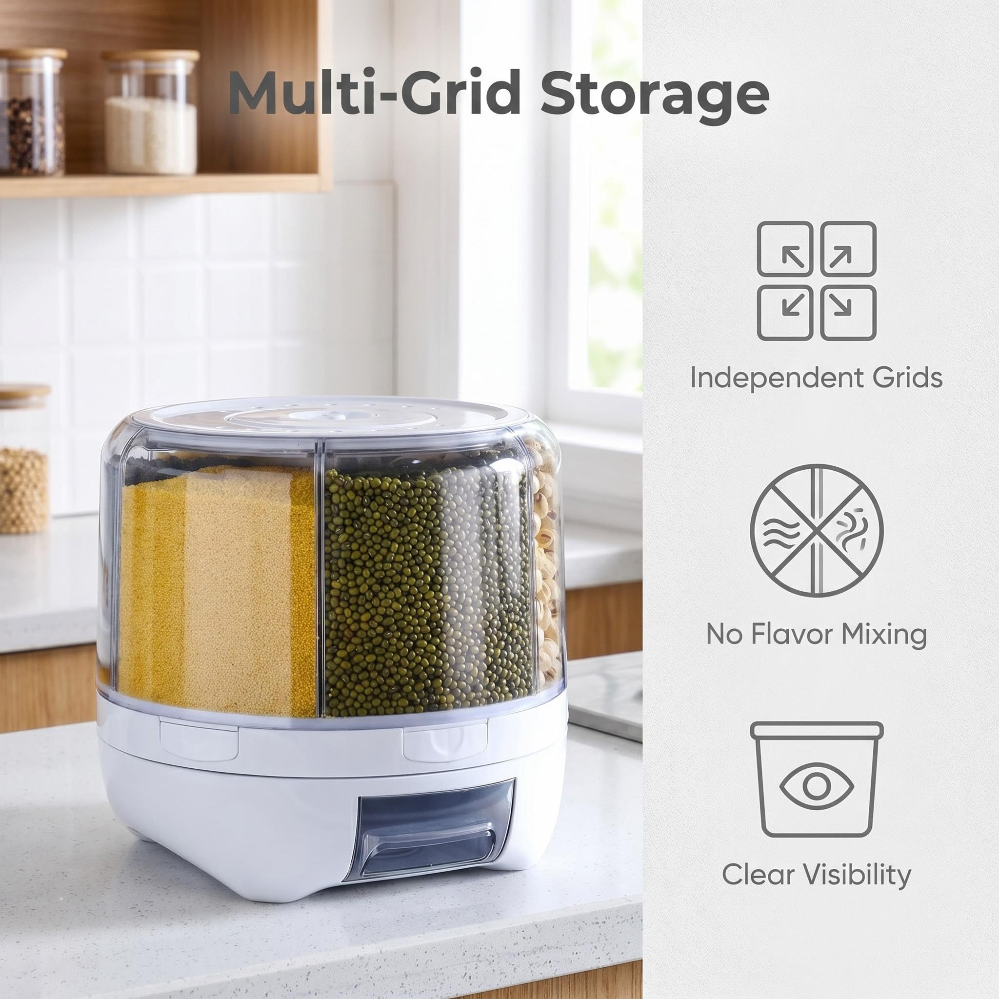 Goodinary® Rotating Food Dispenser