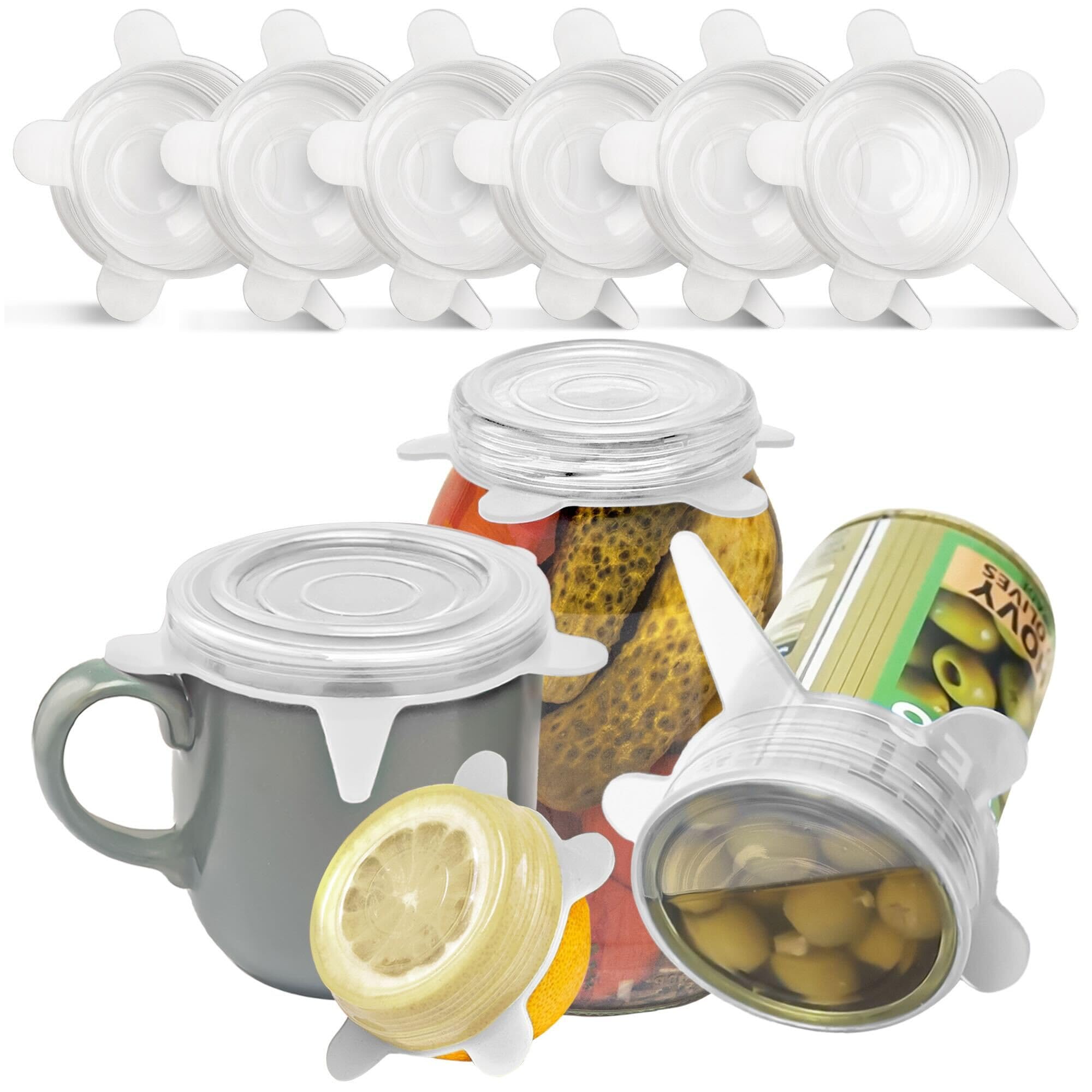Goodinary® Reusable Jar Covers (12 Pcs)