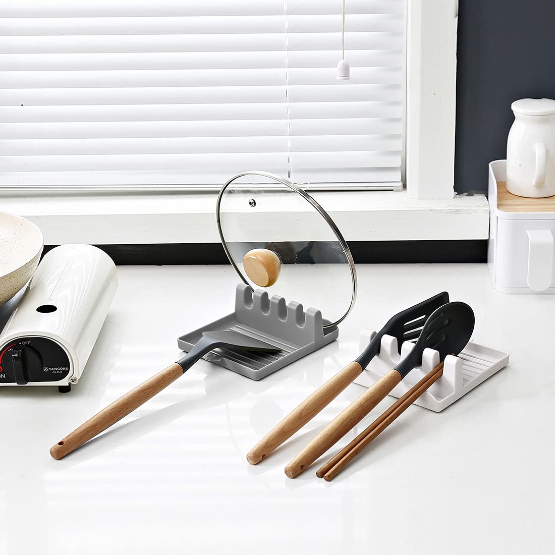 Goodinary® Spoon Rest Holder (4 Pcs)