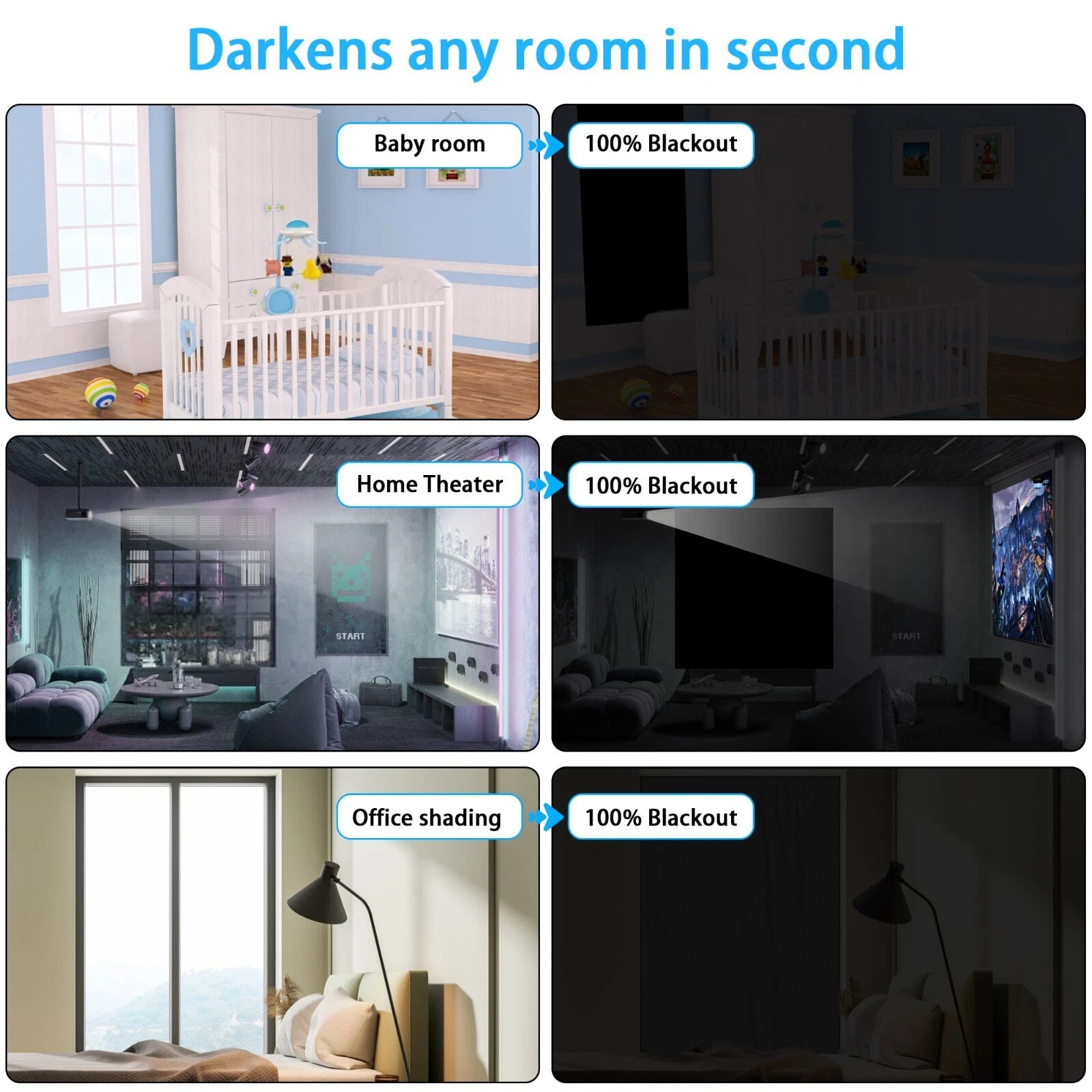 Goodinary® Blackout Window Cover