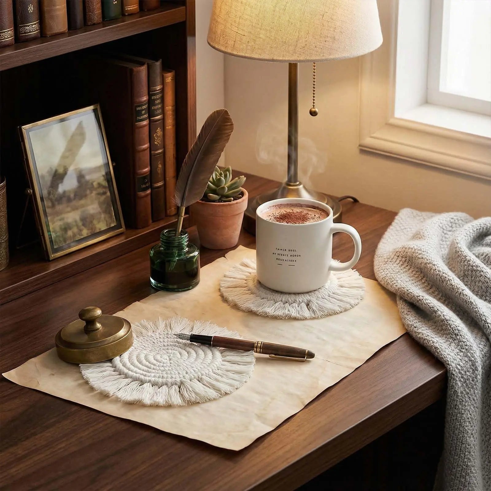Goodinary® Boho Cotton Coaster Mat Goodinary