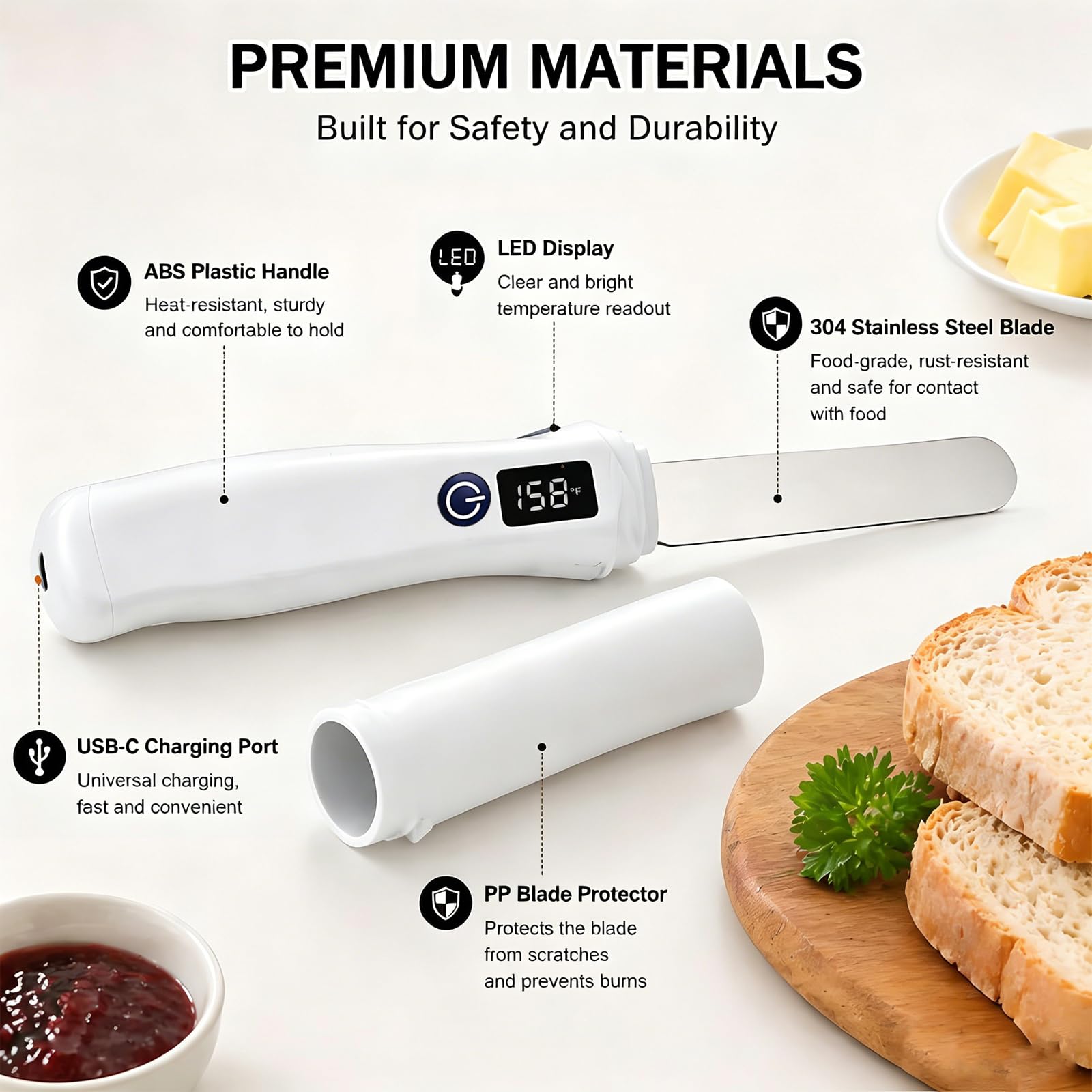 Goodinary® Heated Butter Knife