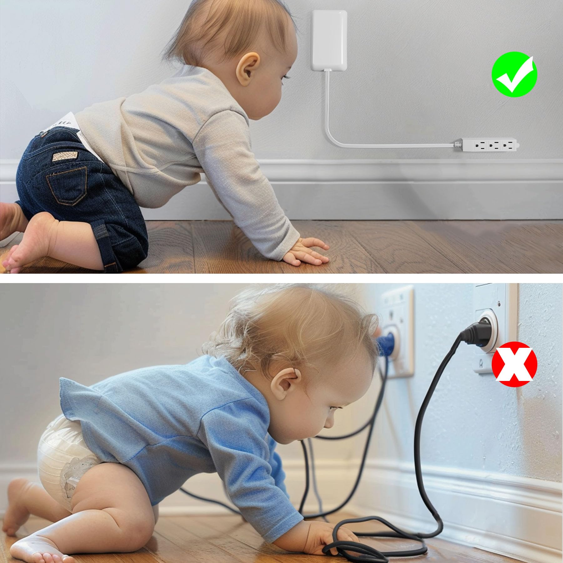 Goodinary® Flat Outlet Extender