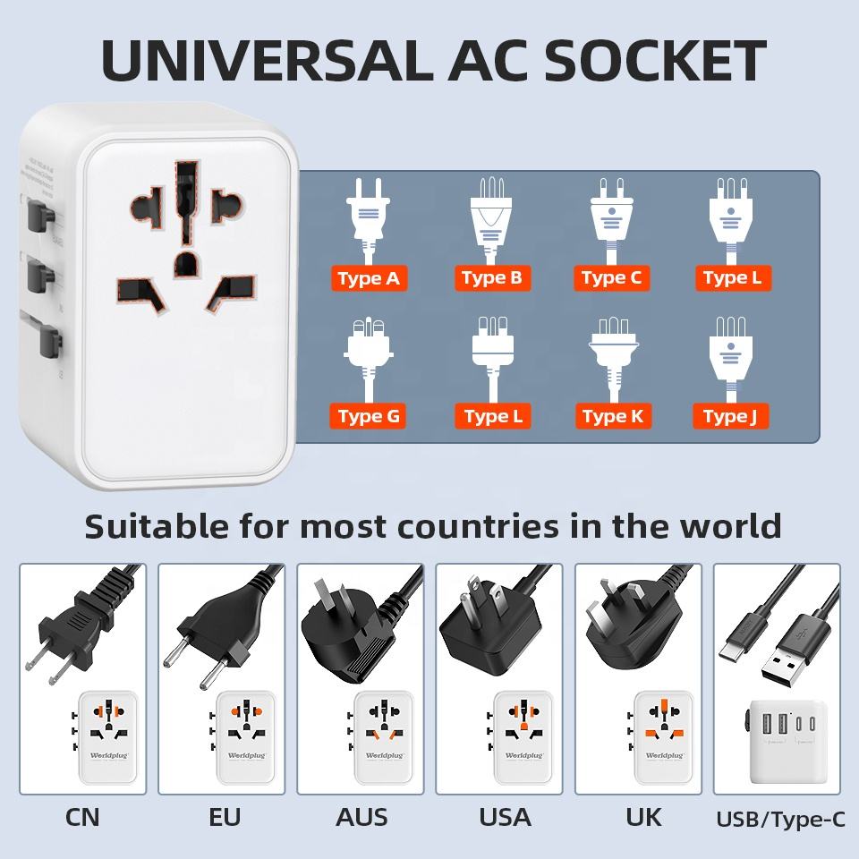 Goodinary® Universal Travel Adapter
