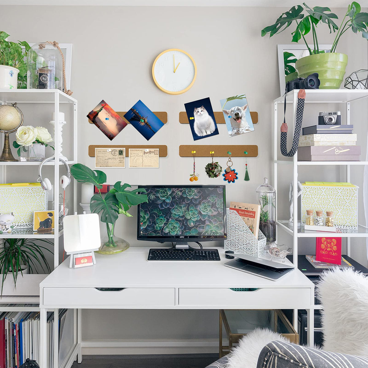 Office Object™ Bar Strips Bulletin Board