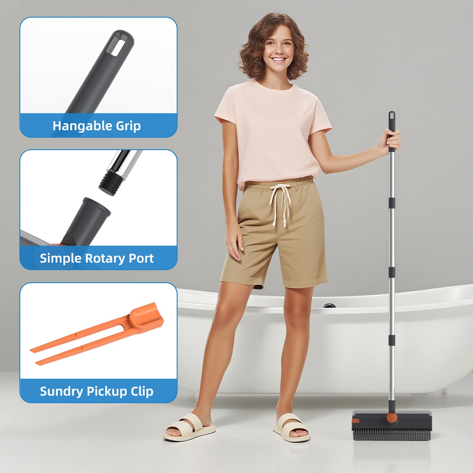 Goodinary® Floor Scrub Brush