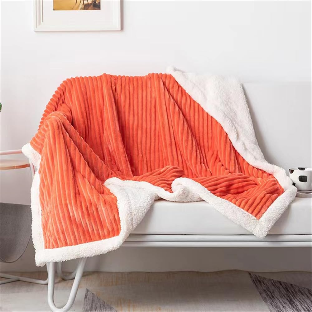 Goodinary® Ribbed Flannel Blanket