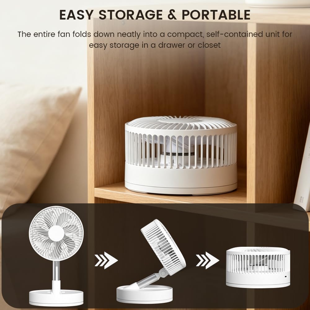 Goodinary® Foldable Floor Fan