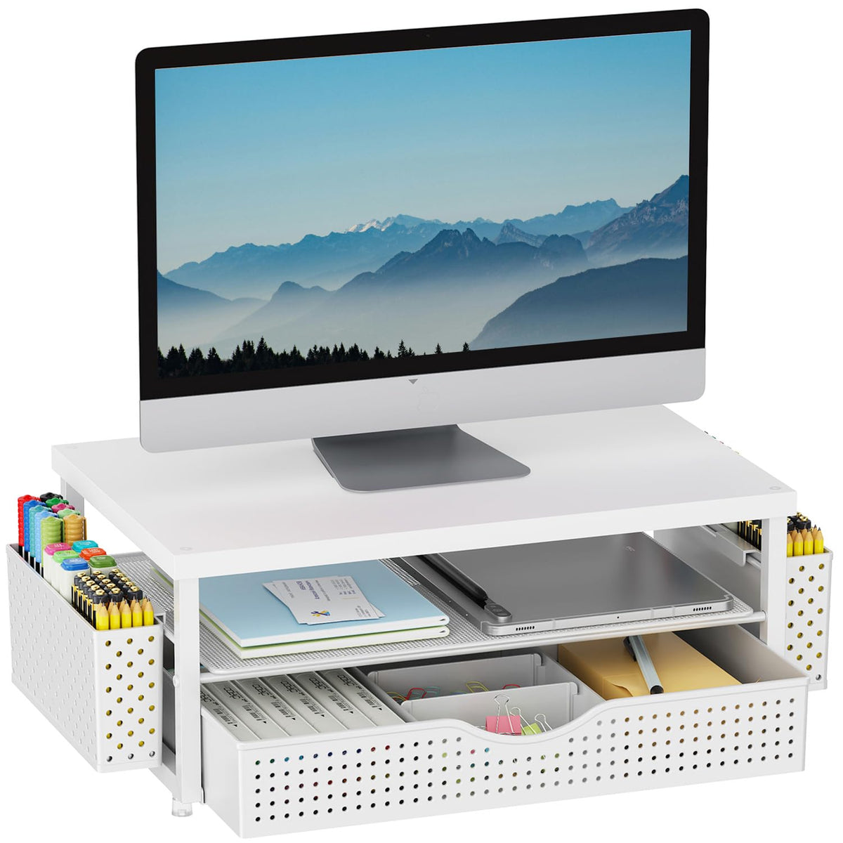 Office Object™ 2-Tier Computer Monitor Stand Riser