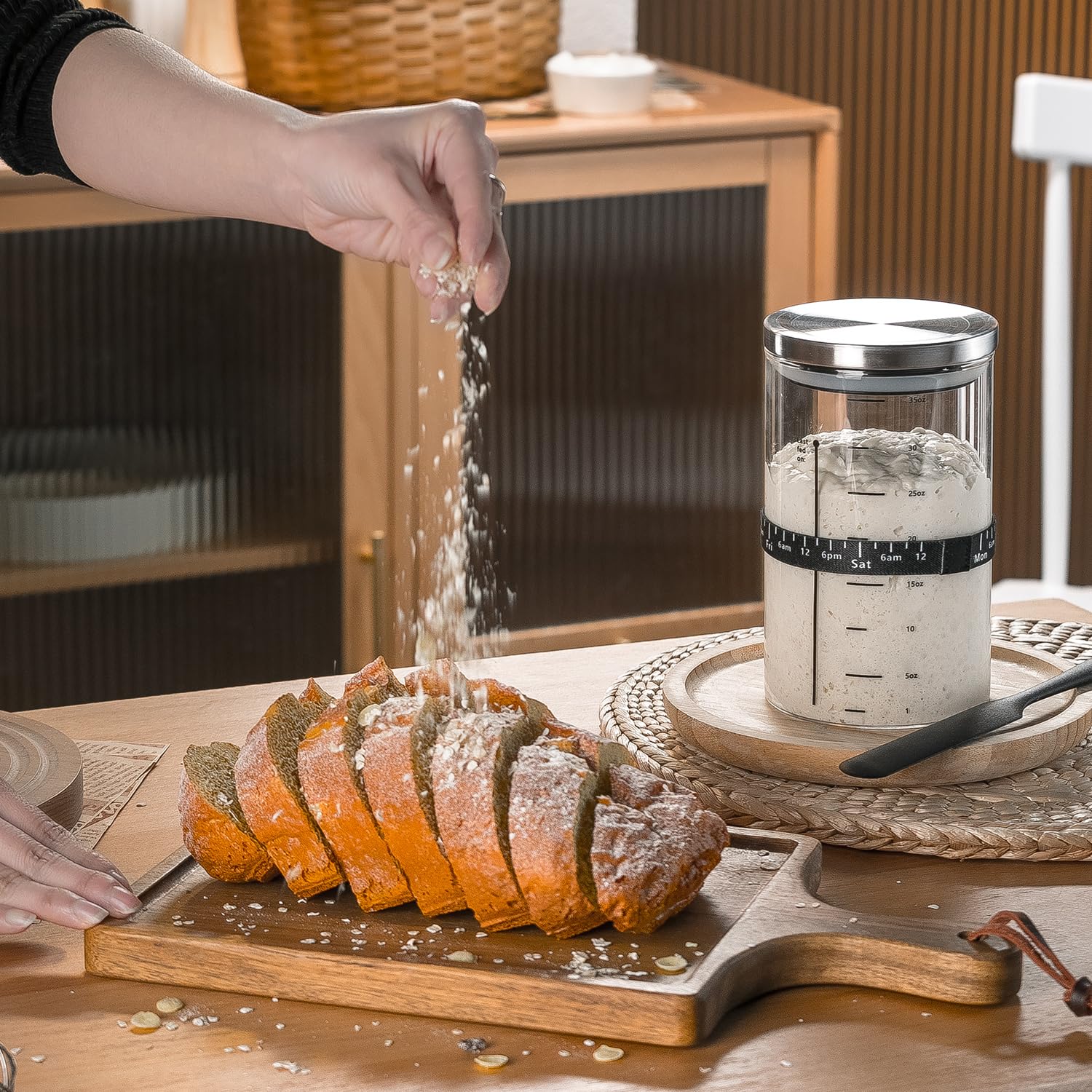 Goodinary® Sourdough Starter Jar