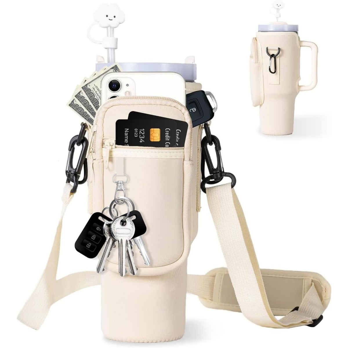 Goodinary® Phone Pocket Bottle Carrier