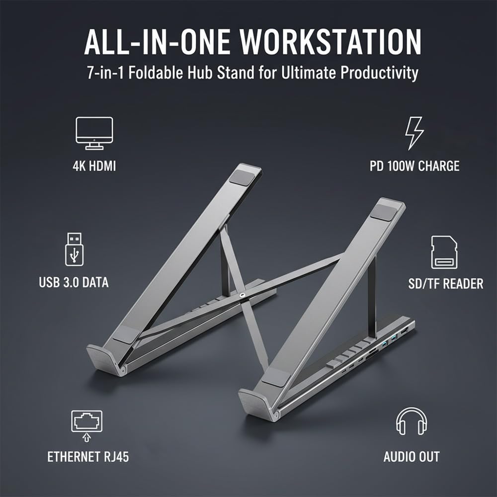 Goodinary® USB C Dock Stand