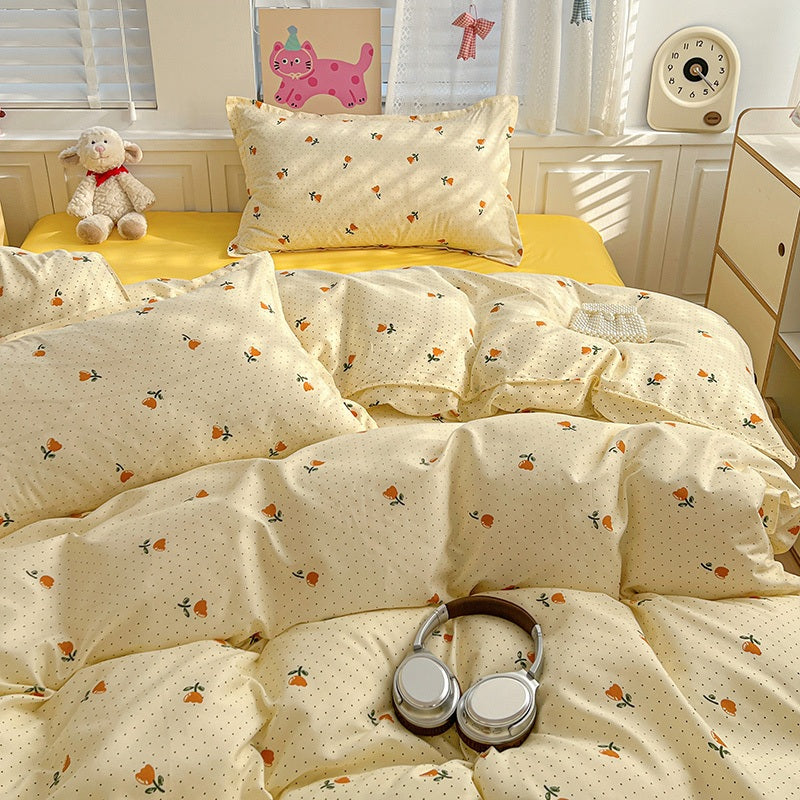 Goodinary® Botanical Duvet Cover Set (4Pcs)
