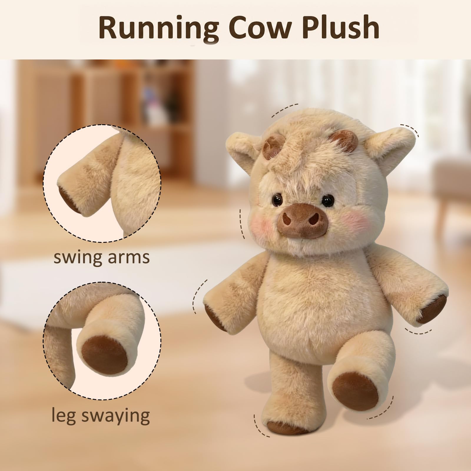 Goodinary® Walking Plushie Toy