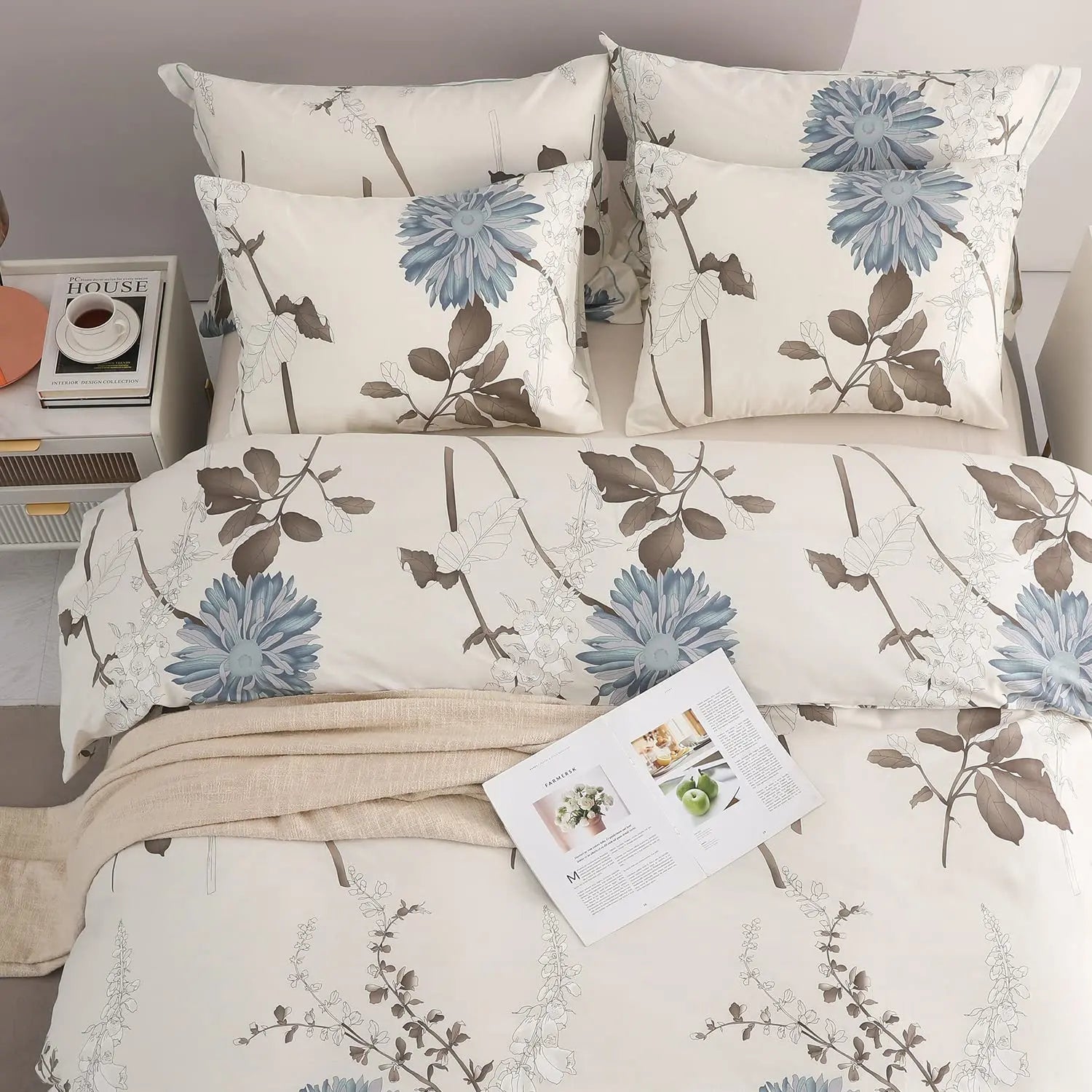 Goodinary® Luxe Botanical Bedding Set (4pcs) - Goodinary