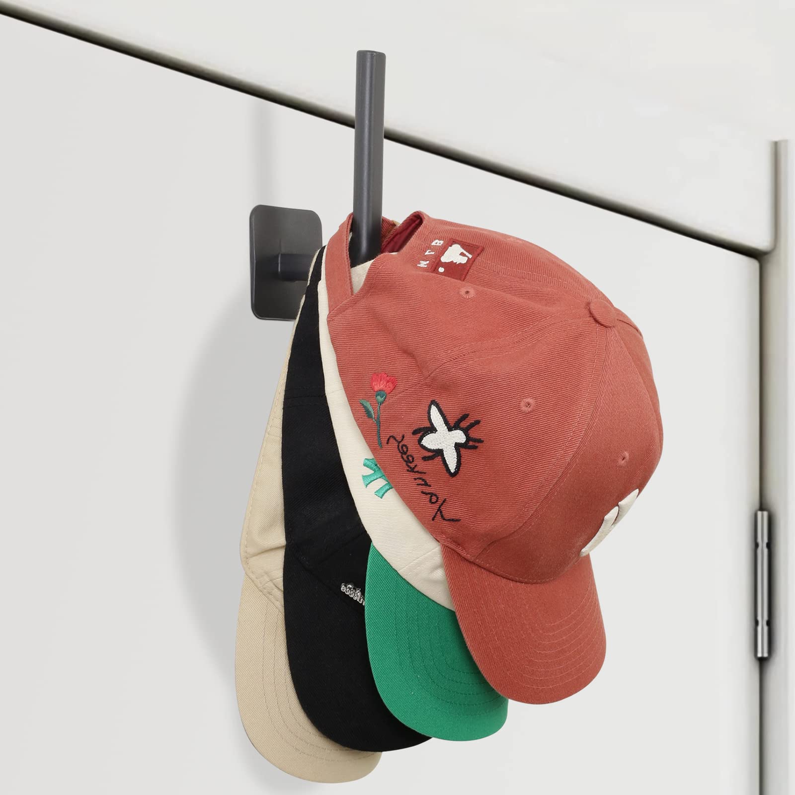 Goodinary® Hat Hooks for Wall Organizer (2 Pcs)
