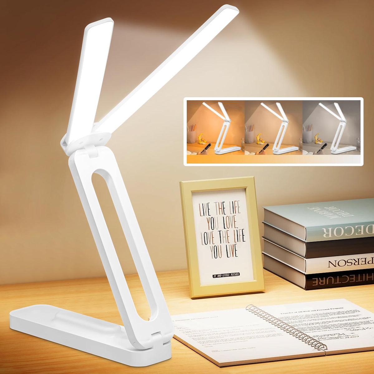 Office Object™ Foldable Touch LED Desk Lamp