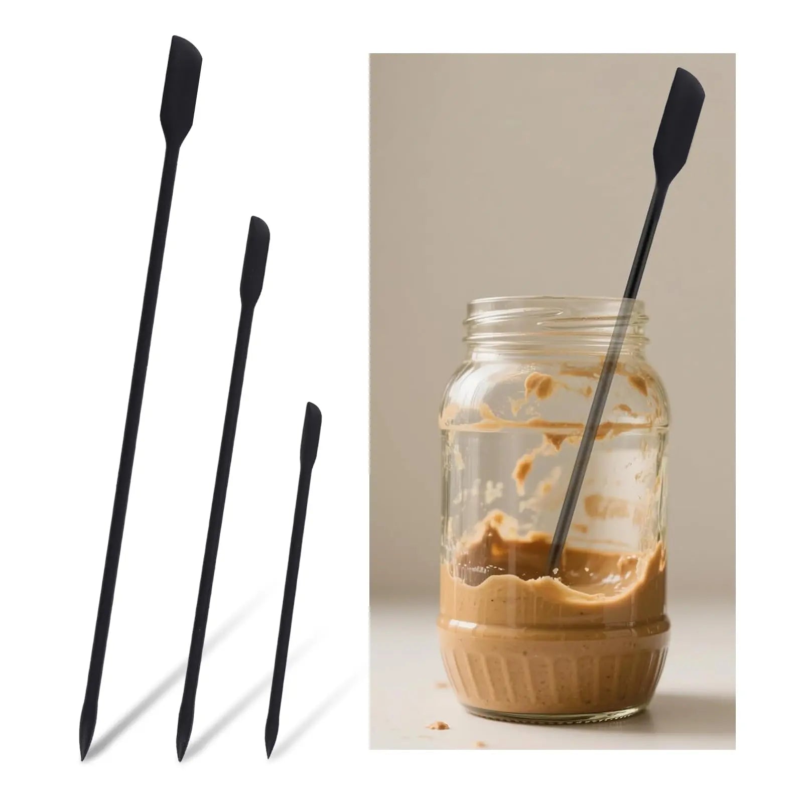 Goodinary® Food Grade Silicone Spatula Set (6/9 Pcs) Goodinary
