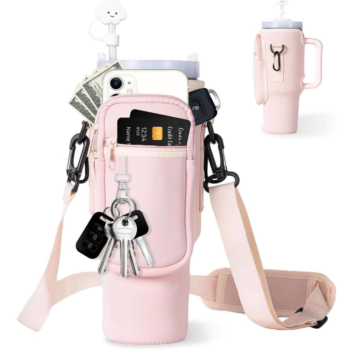 Goodinary® Phone Pocket Bottle Carrier