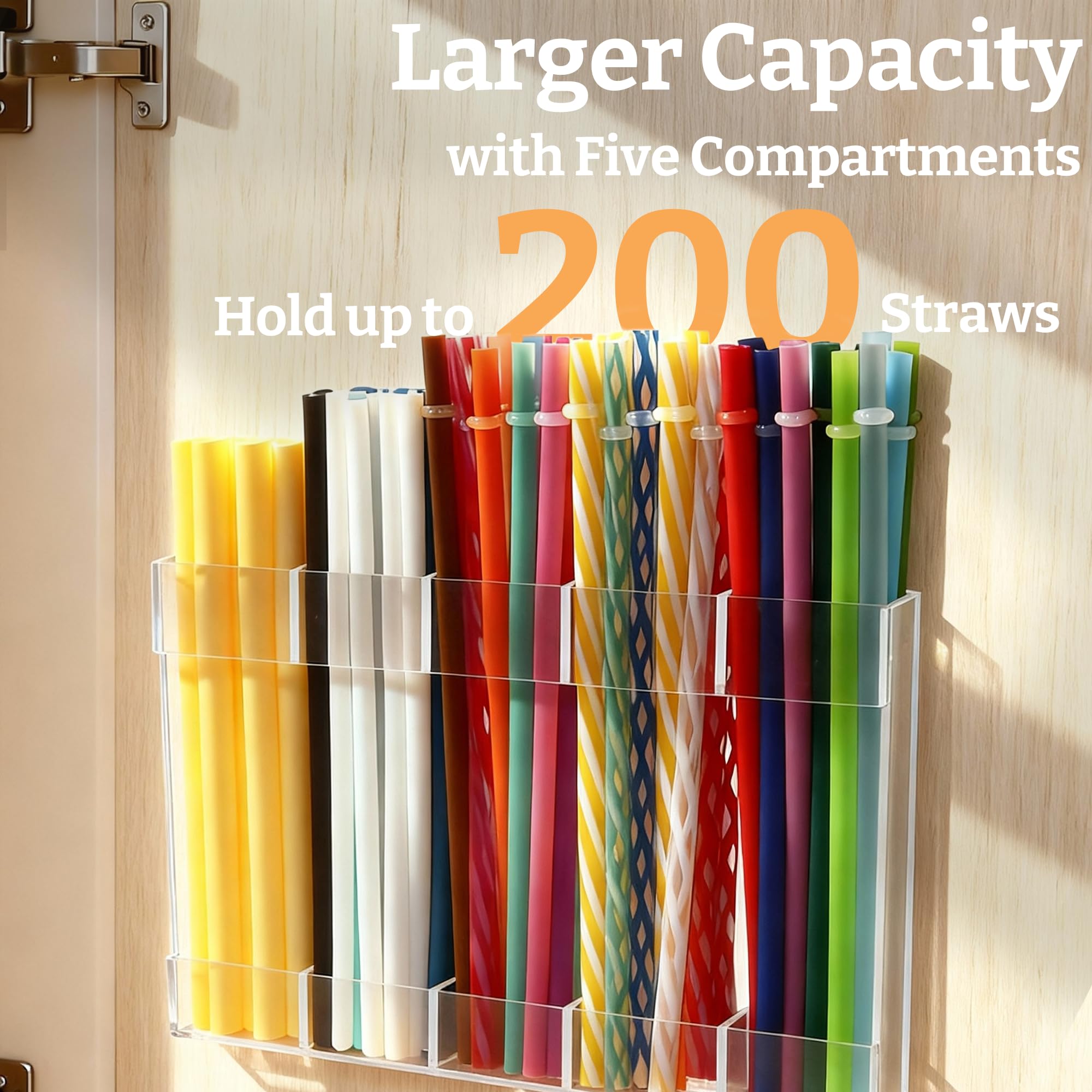 Goodinary® Acrylic Straw Holder