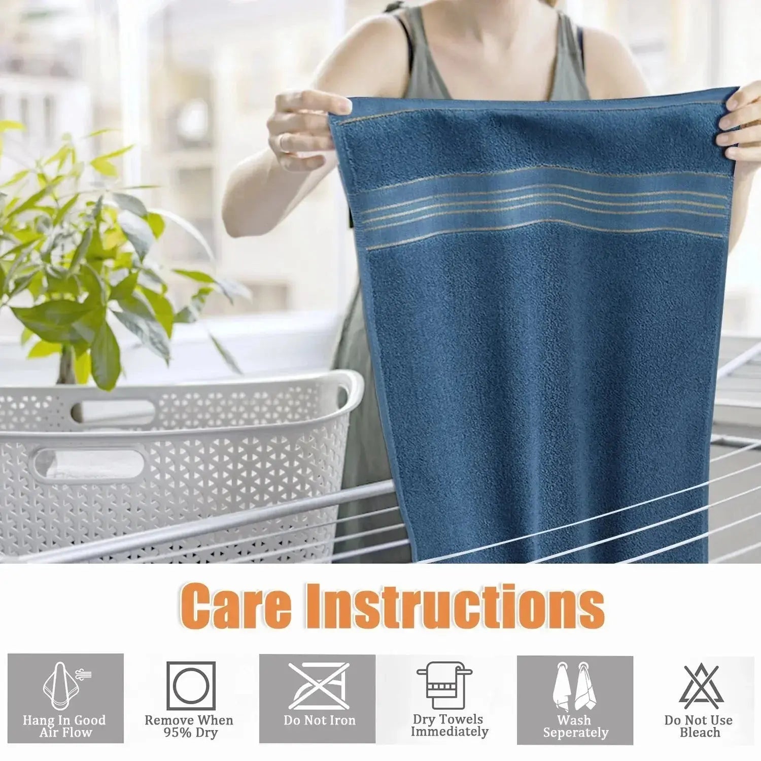 Goodinary® Thickened Soft Absorbent Face Hand Towel (3pcs) - Goodinary