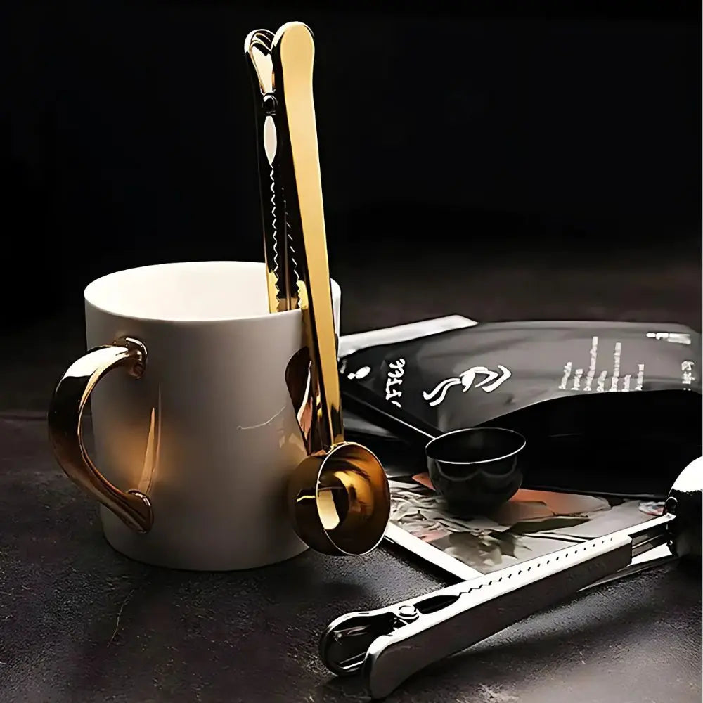 Goodinary® Stainless Steel Coffee Scoop Clip (3Pcs) Goodinary