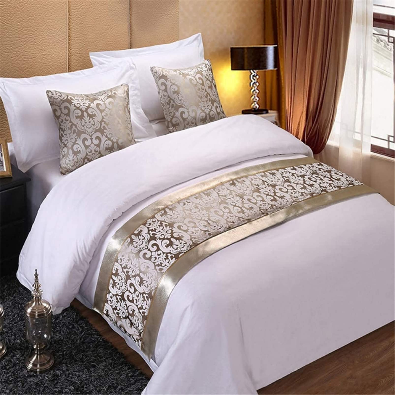 Goodinary® Champagne Bed Runner