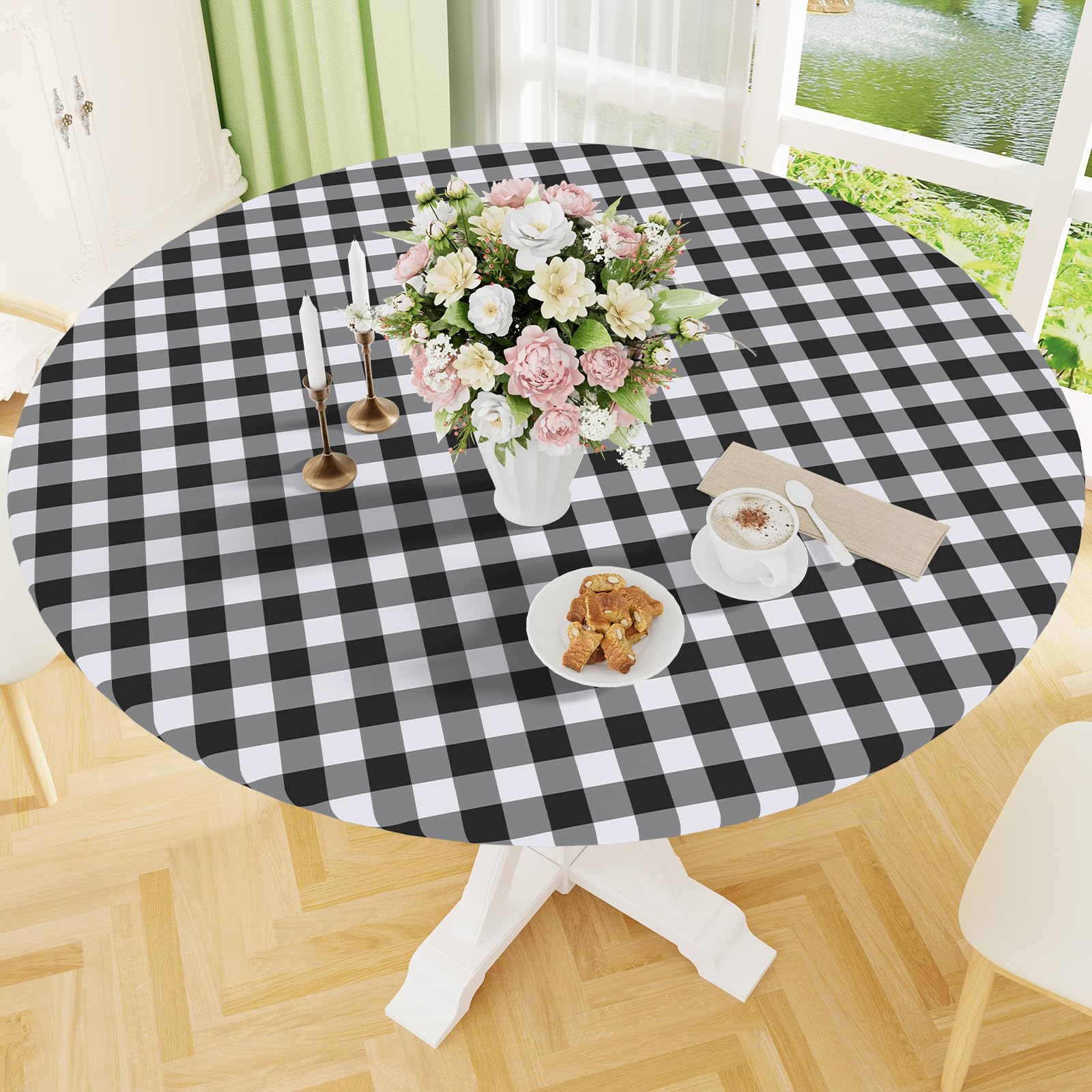 Goodinary® Round Vinyl Tablecloth