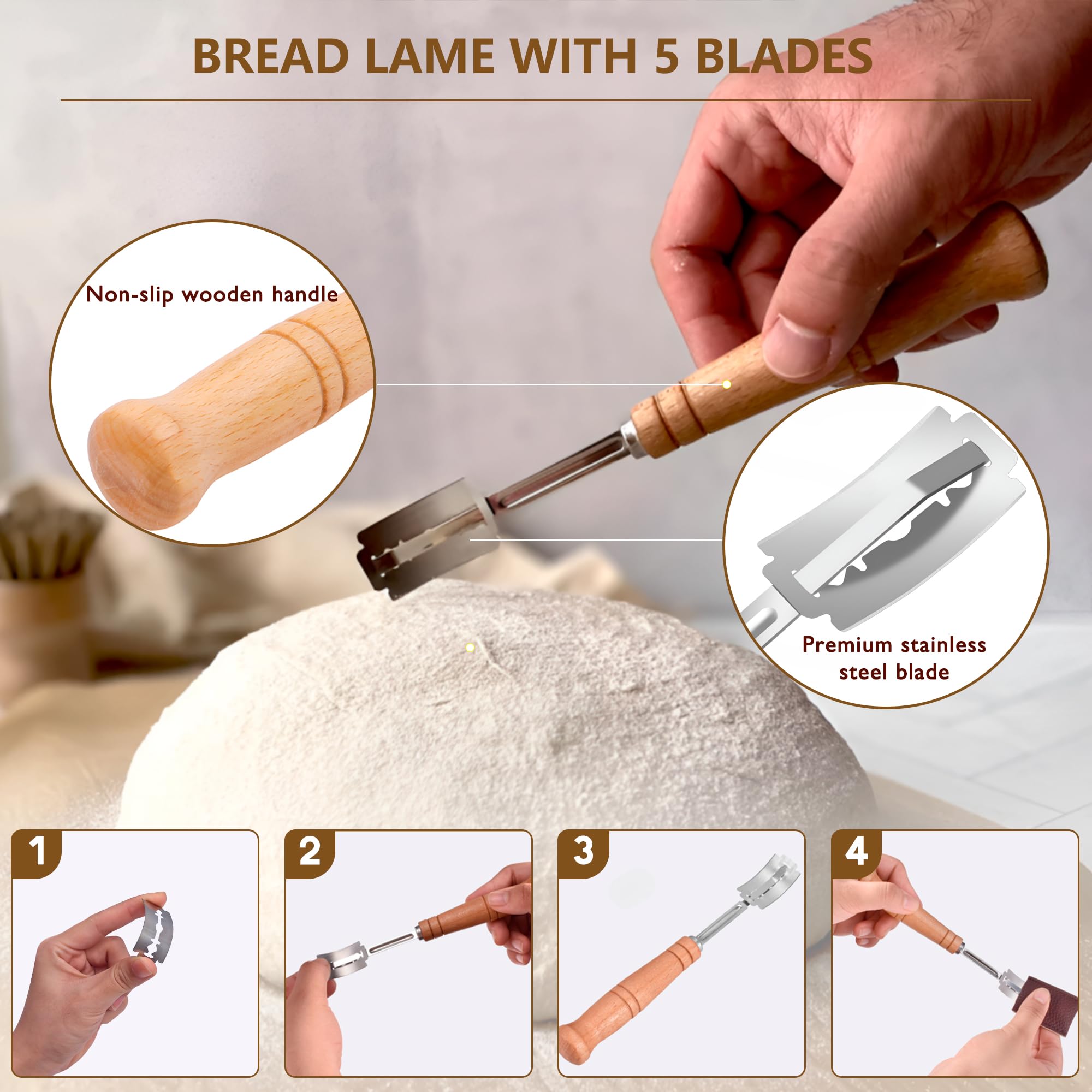 Goodinary® Sourdough Starter Kit (19 Pcs)