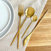 Goodinary® Gold Stainless Steel Cutlery Set (4 Pcs) Goodinary