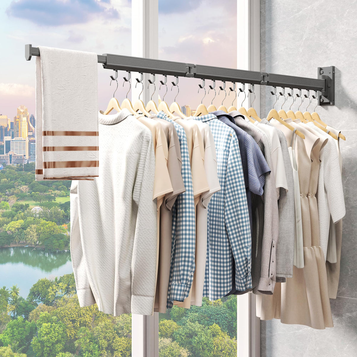 Goodinary® Retractable Laundry Hanger