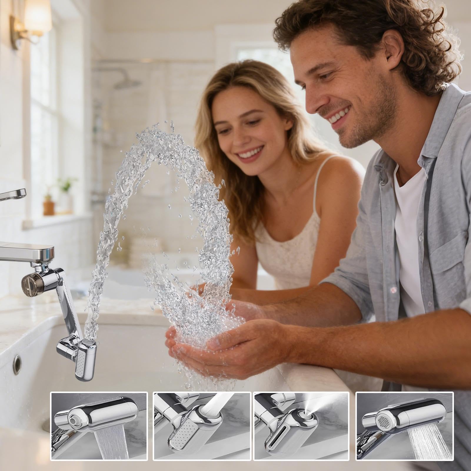 Goodinary® Faucet Extender Head (2Pcs)