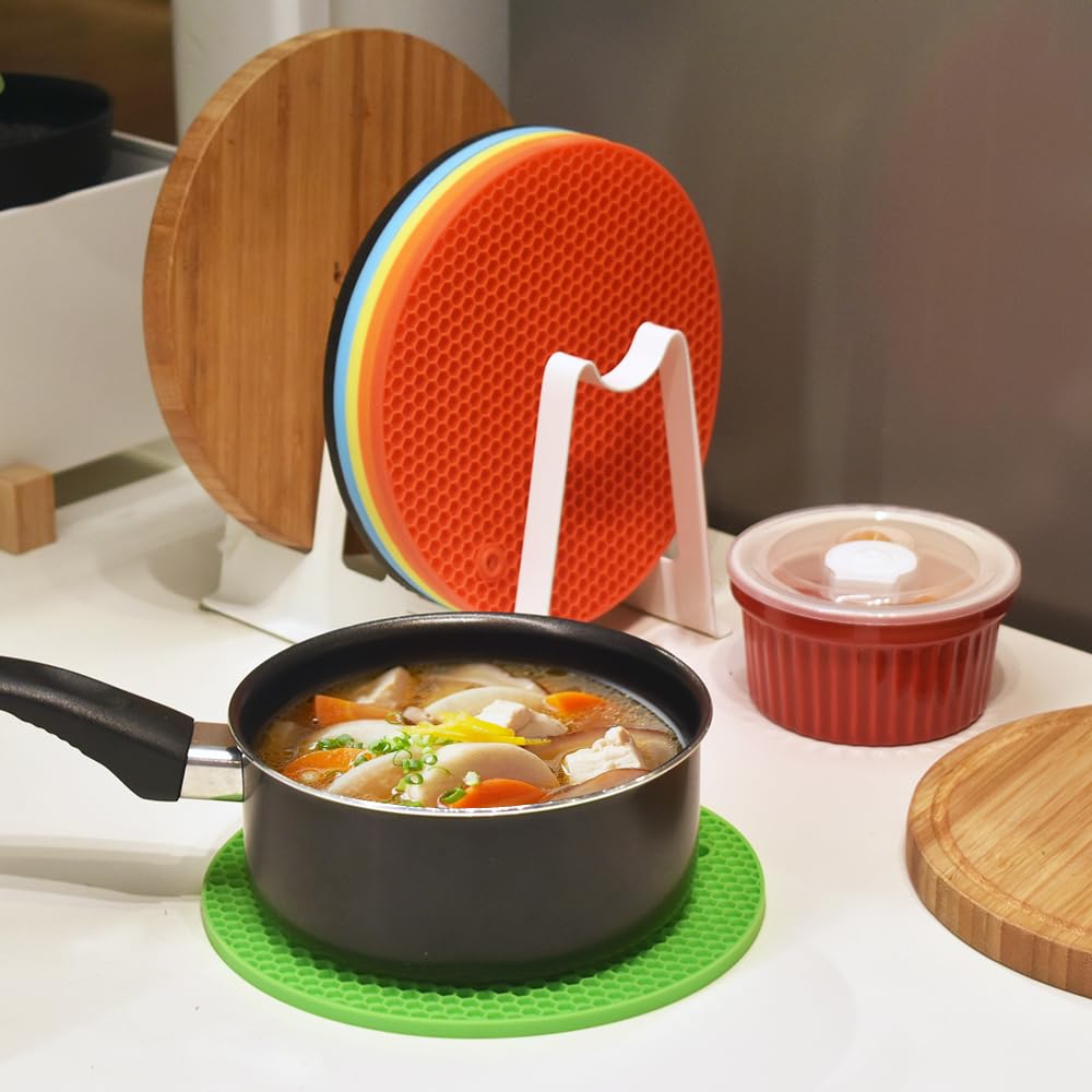 Goodinary® Silicone Trivet Mat (6 Pcs)