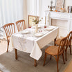 Goodinary® Linen Style Embroidered Tablecloth