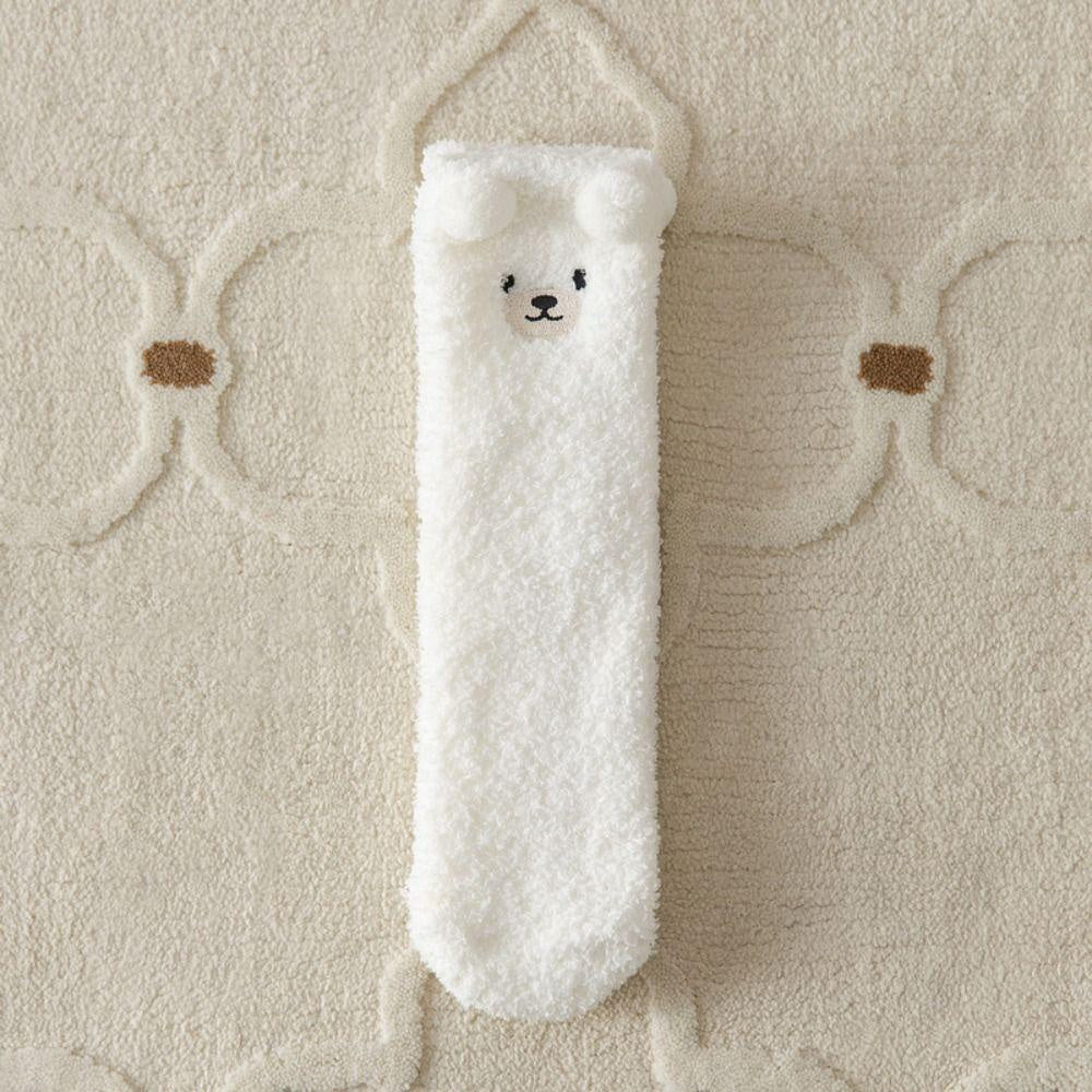 Goodinary® Teddy Bear Fuzzy Socks (2pcs)