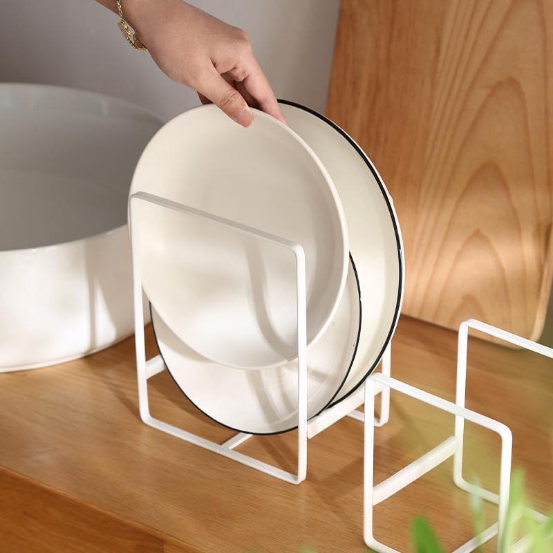 Goodinary® Metal Plate Holder Organizer (2pcs)