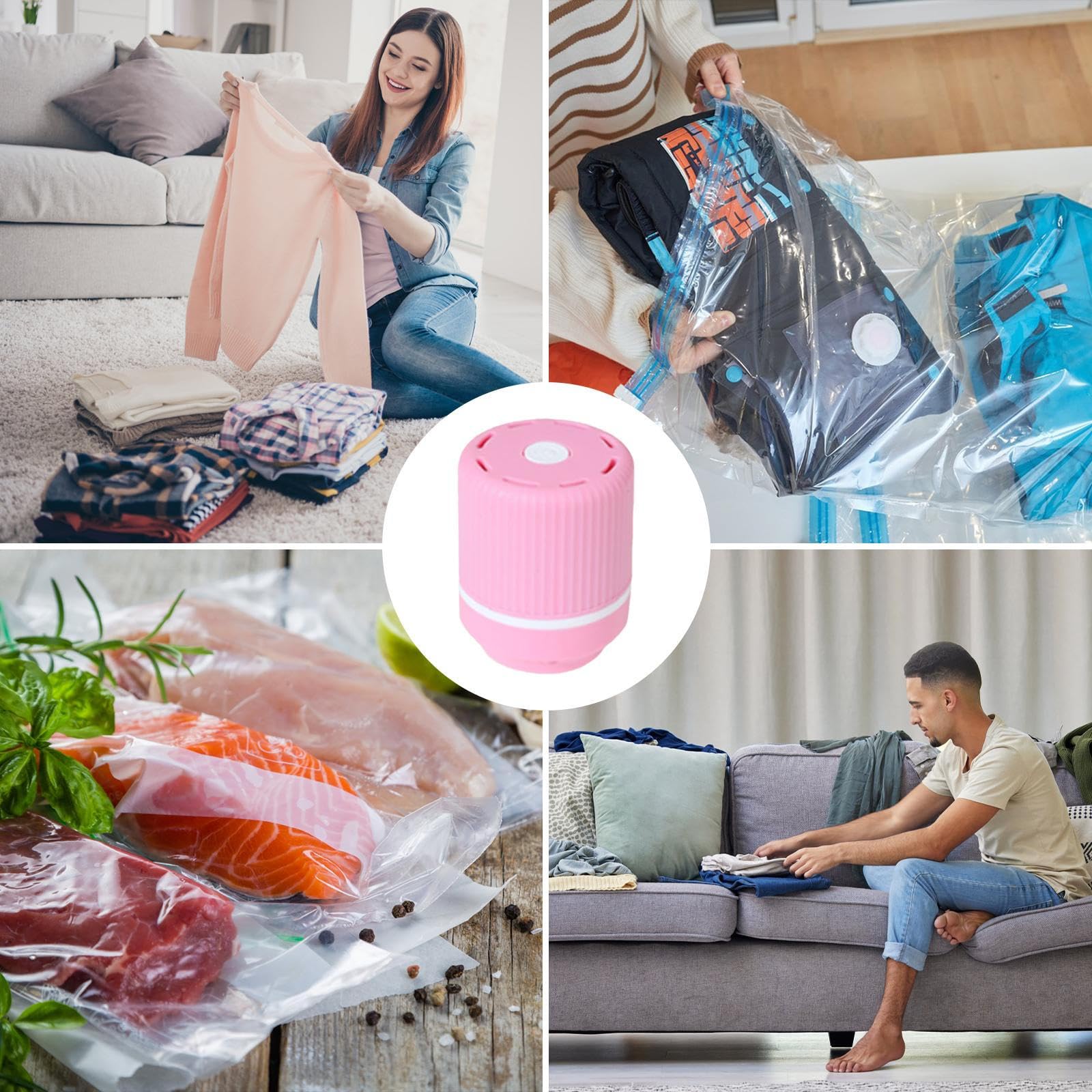 Goodinary® Jumbo Vacuum Storage Bags Pack (5Pcs)