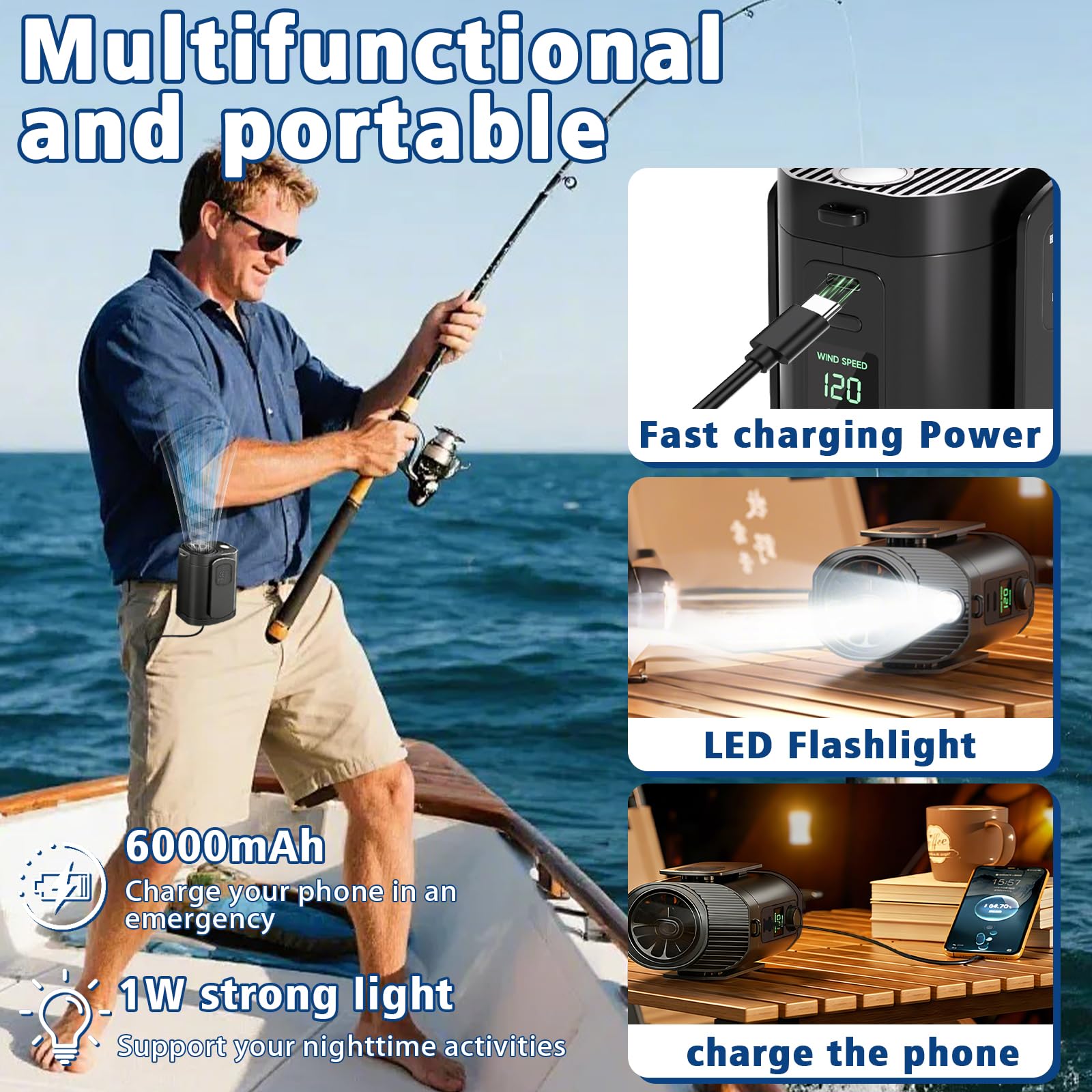 Goodinary® Portable Waist Fan