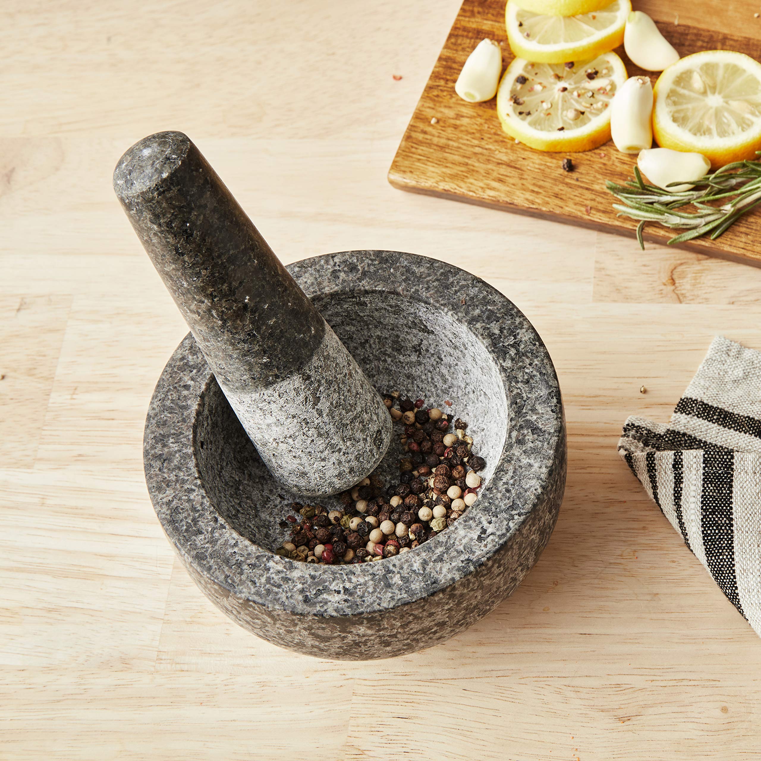 Goodinary® Granite Mortar and Pestle Set